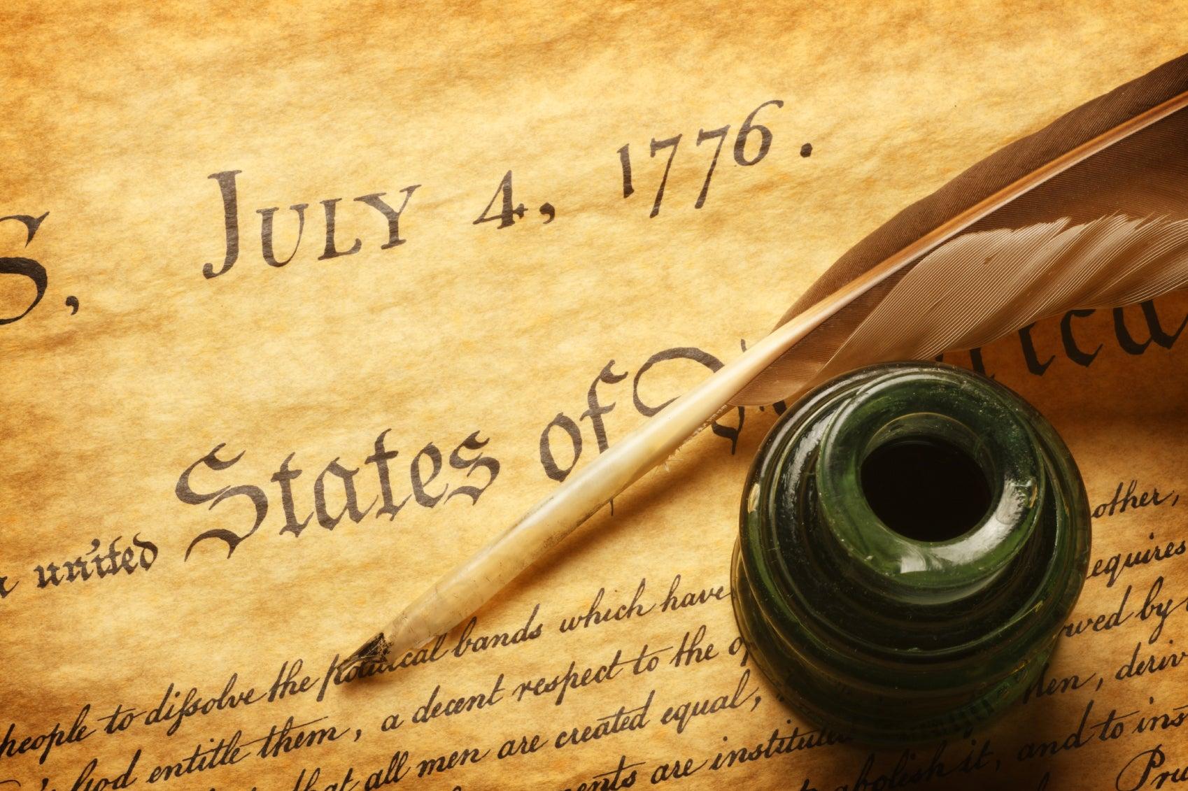 Writing of Declaration of Independence ‑ Authors, Summary & Text ...